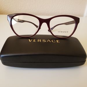 Versace 3330 Eyeglasses Plum Color